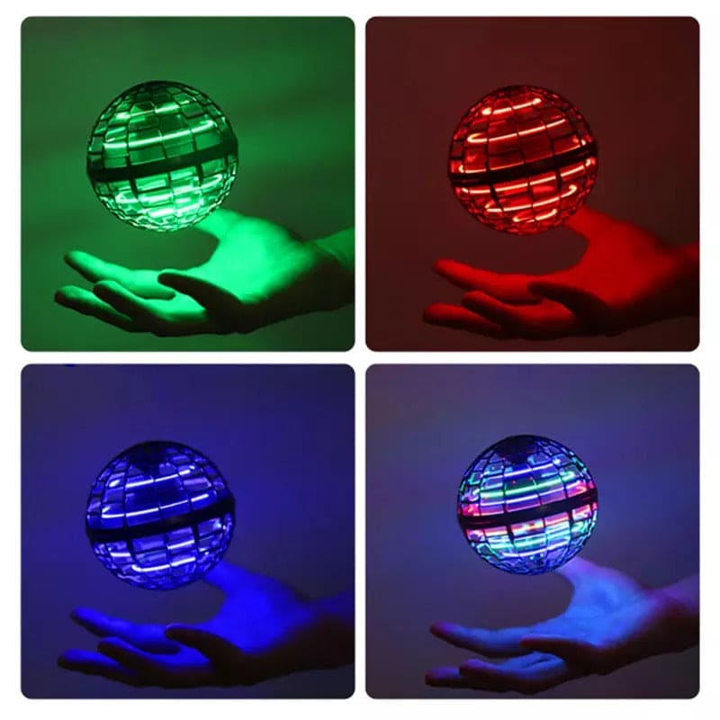 Flying Ball Rotating With LED Light Drone, Mini UFO 360 Degree Gyro Rotating Ball, Modern Mini Night Light Creative Flying UFO Drone Flying Ball Rotating With LED Light Drone, Mini UFO 360 Degree Gyro Rotating Ball, Modern Mini Night Light Creative Flying UFO Drone